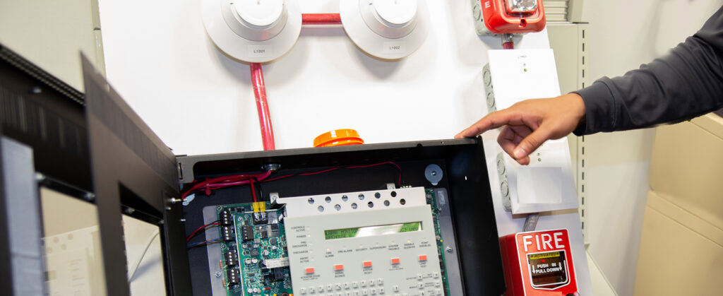 Fire alarm panel replacement