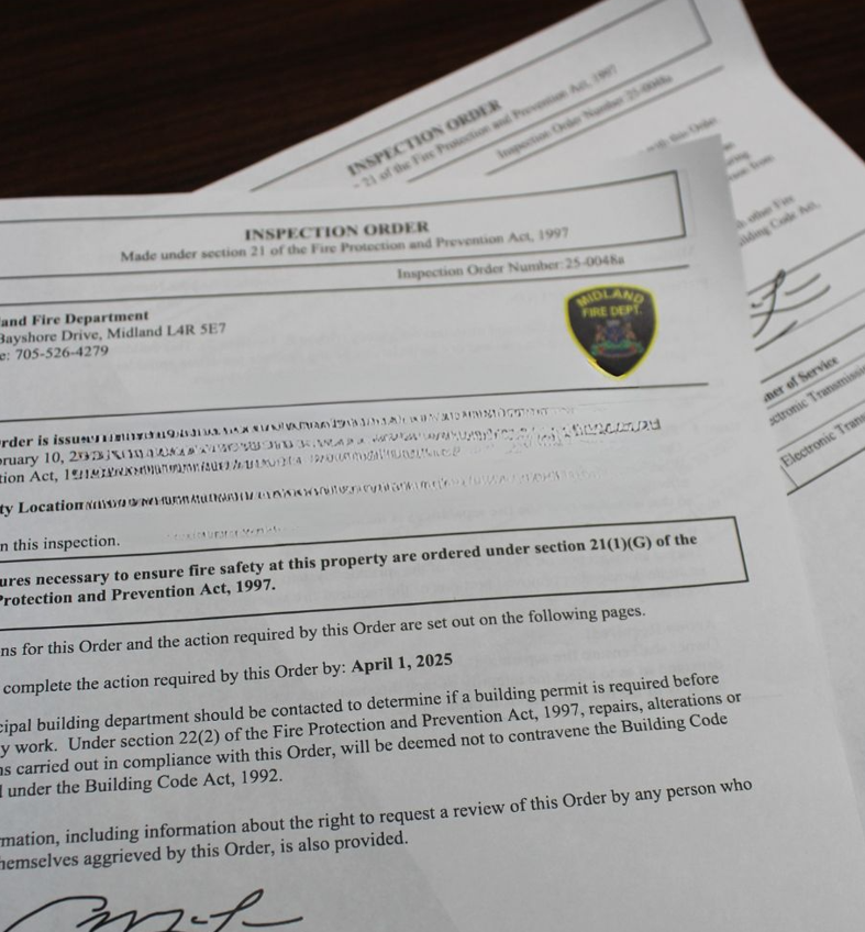 Notice of Violation